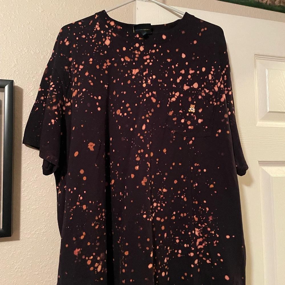 Teddy Fresh Bleach Splatter Tee w/ Tags